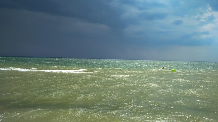 Black Sea in a storm. - My, Black Sea, Azure, Sea, Storm, Longpost