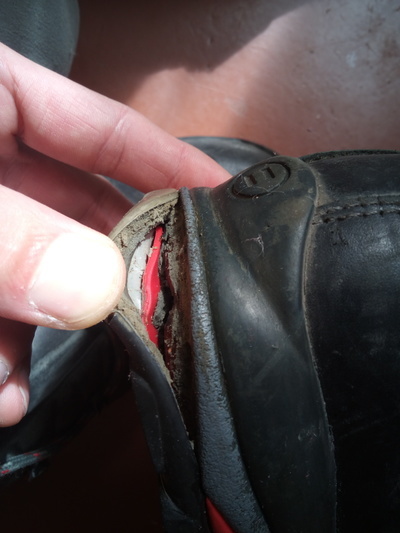 Atypical Zamberlan heel repair. - My, Shoe repair, Atypical, , Work, The photo, Longpost