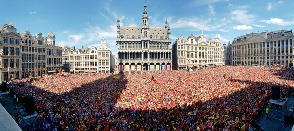 This is how the Belgian national team was greeted at home - Belgium, Football, 2018 FIFA World Cup