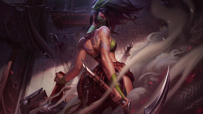 Fresh and updated all Akali art. - Art, Game art, Art time, Akali, League of legends, Longpost