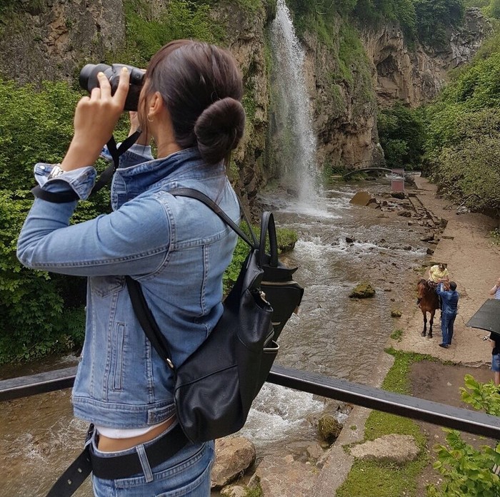 Honey waterfalls (Karachay-Cherkessia) - My, , beauty of nature, Longpost