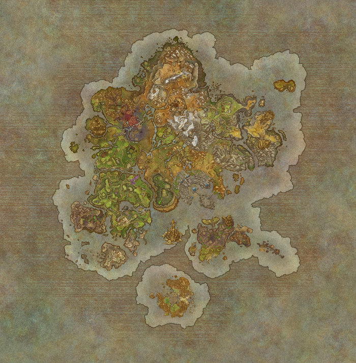 Entertaining Cartography: Map of Azeroth (Broken Isles and The Maelstrom) - My, Entertaining cartography, World of warcraft, Longpost, Photoshop