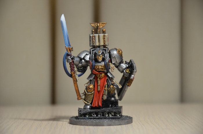 Grey Knights Librarian with Stormshield Wh miniatures, Grey Knights, Warhammer 40k, Warhammer,  , , , 
