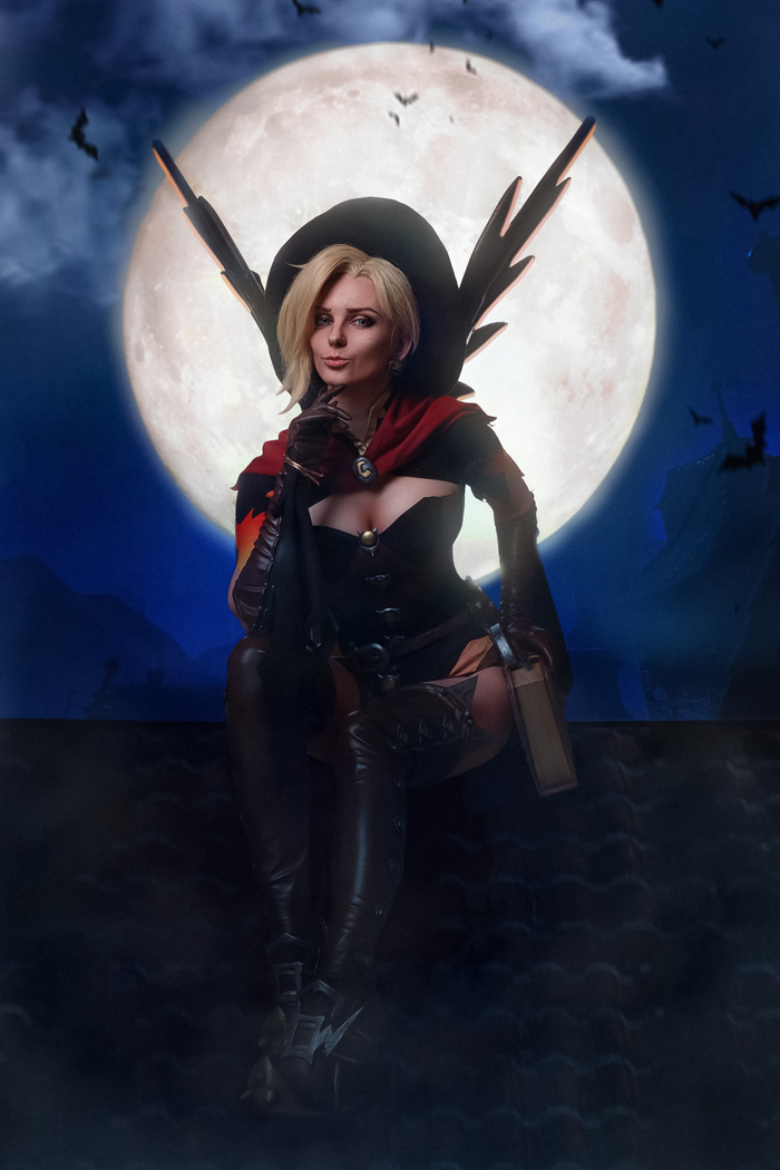 Mercy (Witch) - by - AGflower - Cosplay, Games, Blizzard, Overwatch, Mercy, Girls, Agflower