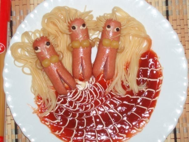 Culinary masterpieces - Sausages, Pasta