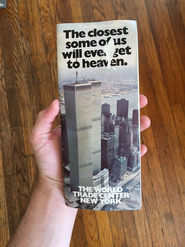 16 year old mall brochure found - Broshura, Twin Towers, Reddit