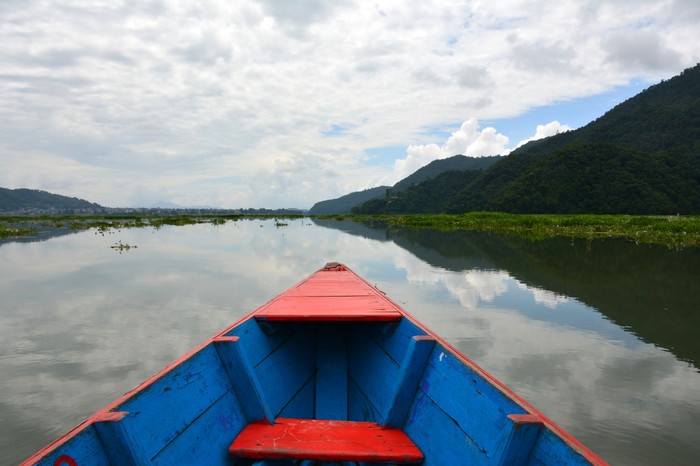 Nepal. Paradise corner. - My, Nepal, Pokhara, Lake, Tourism, The photo, Travels, The mountains, Longpost