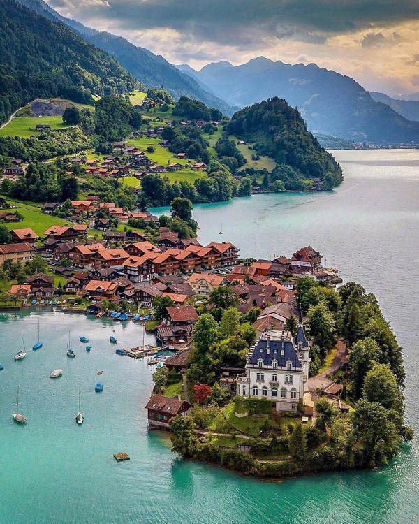 Iseltwald - The photo, Nature, Switzerland