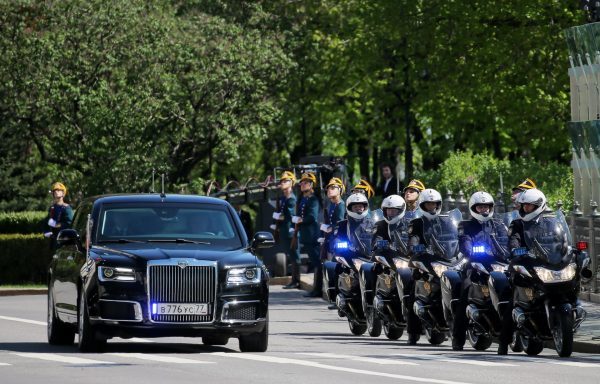 Cortege - the new car of Vladimir Putin at the inauguration of 2018 - My, Tuple, , Car, Auto, Vladimir Putin, Longpost