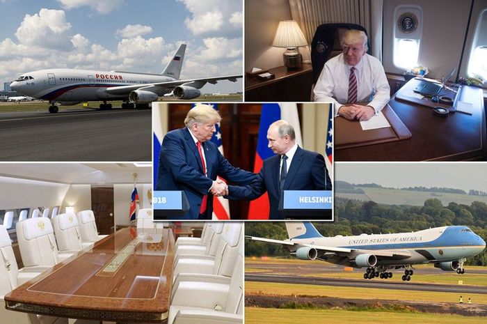 Journalists compared the planes of Putin and Trump - Airplane, Donald Trump, Vladimir Putin, Board 1, Longpost, Politics