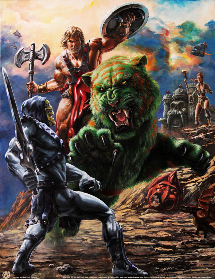 By The Power Of Grayskull! - He-Man, Masters of the Universe, Арт, Фэнтези, Simosol