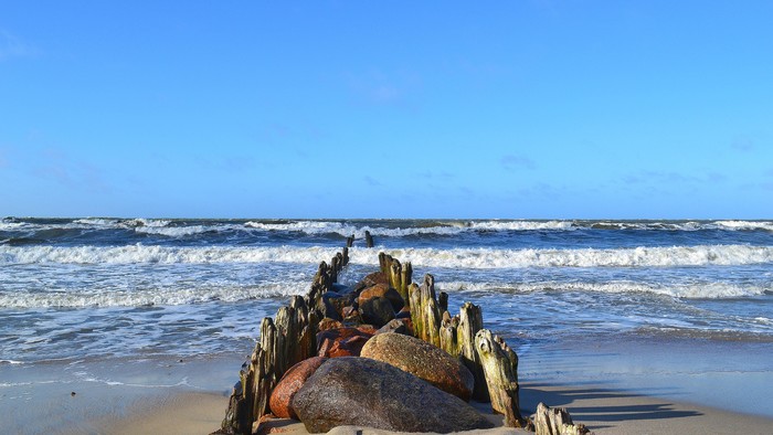 Before/after storm at -15°C. - My, The photo, Sea, Photographer