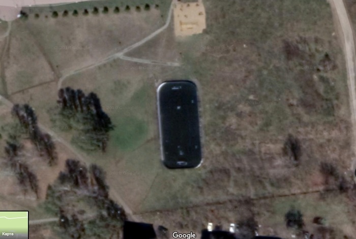 Who lost their phone? - Google maps, Mobile phones, The park, Hockey box, Omsk