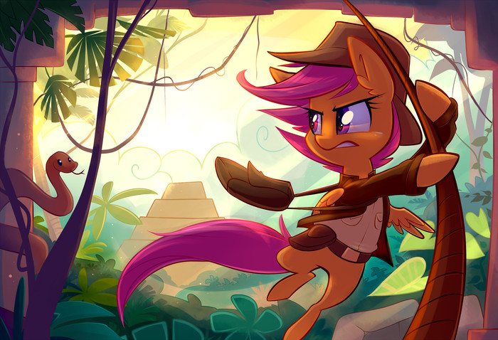 Indiana Scoots My Little Pony,  , , Scootaloo