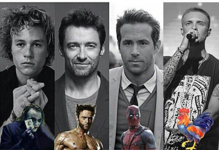 As if they were born for their roles - Deadpool, Ryan Reynolds, Joker, , Rooster, Hugh Jackman