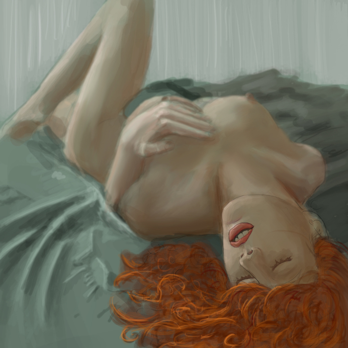 Redhead2 - NSFW, My, Ducky, Drawing, Redheads