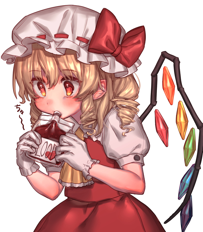 Flandre scarlet - Touhou, Anime art, Anime, Not anime, Flandre scarlet, Masanaga