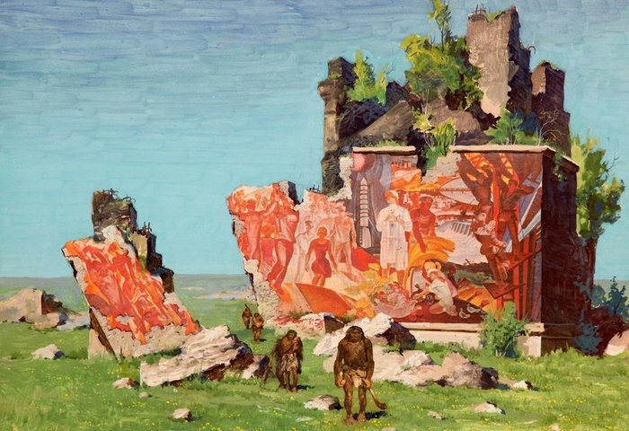 Traces of a lost civilization - the USSR, Art