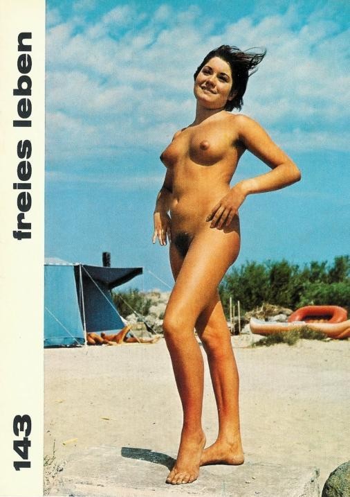 Retro nudism - NSFW, Girls, Nudism, Shaggy, Pubes, Oldfags, Old photo, Longpost