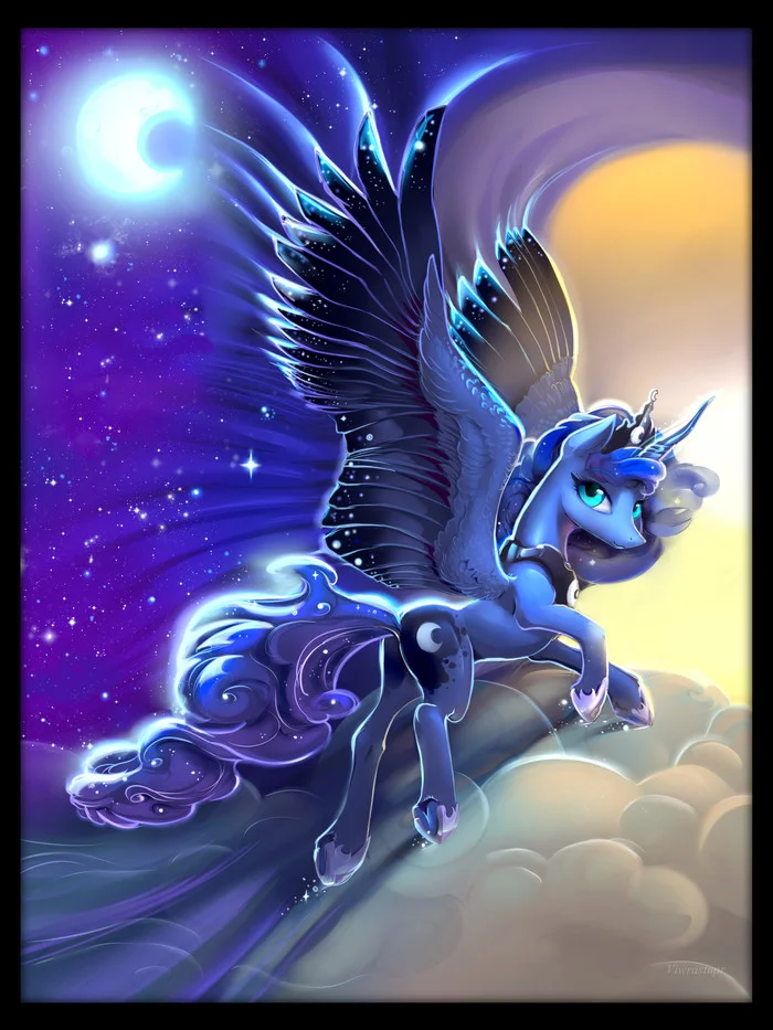 Сменяя день - My Little Pony, Princess Luna, Viwrastupr