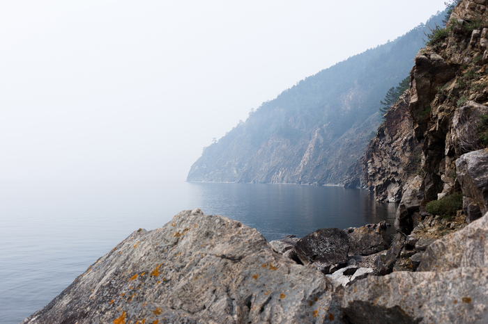 Foggy Baikal - My, Baikal, Lake, Landscape, Nature, The photo, Irkutsk, Novosibirsk, Photographer, Longpost