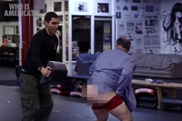Trolling level 80 by Sacha Baron Cohen. In the new show Who is America? Georgia State Representative Jason Spencer Shows Bare Ass, - Showtime, Sacha Baron Cohen, 