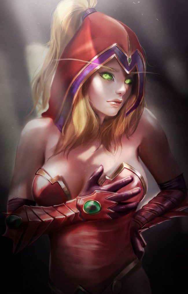 Valeera Sanguinar - NSFW, Wow, Longpost, Valira, World of warcraft, Elves, Elf