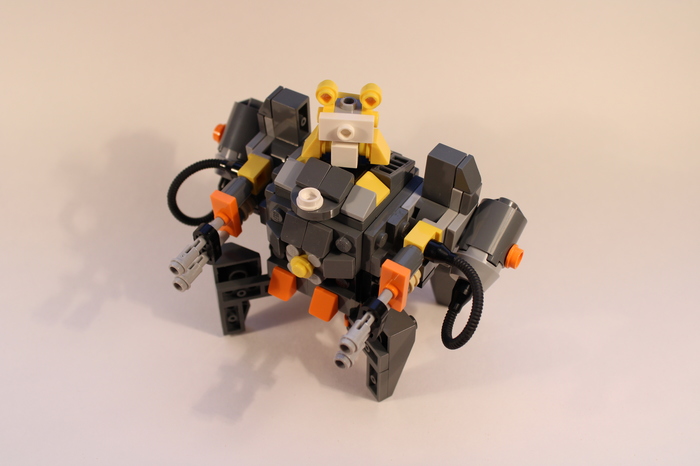 Ram from LEGO - My, Lego, Overwatch, Wrecking ball, Ram, Hammond