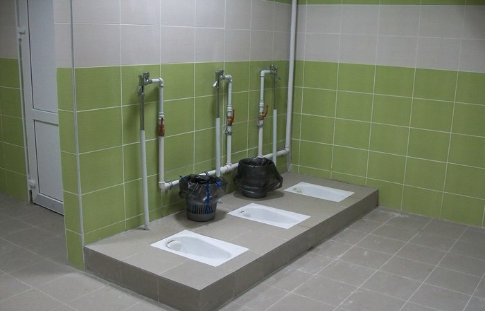 Well, let's sit down and talk... - The photo, Toilet, Republic of Belarus, Stadium