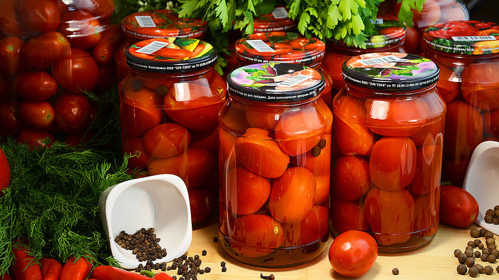 Pickled tomatoes for the winter, without vinegar (in liter jars) - My, Tomatoes, No Vinegar, Blanks, Pickling, Video recipe, Tomato, Yummy, Video, Longpost
