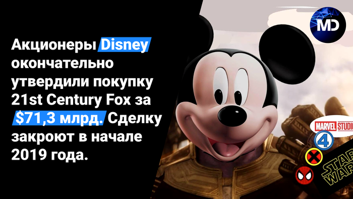 Disney   Walt Disney Company, 20th Century Fox