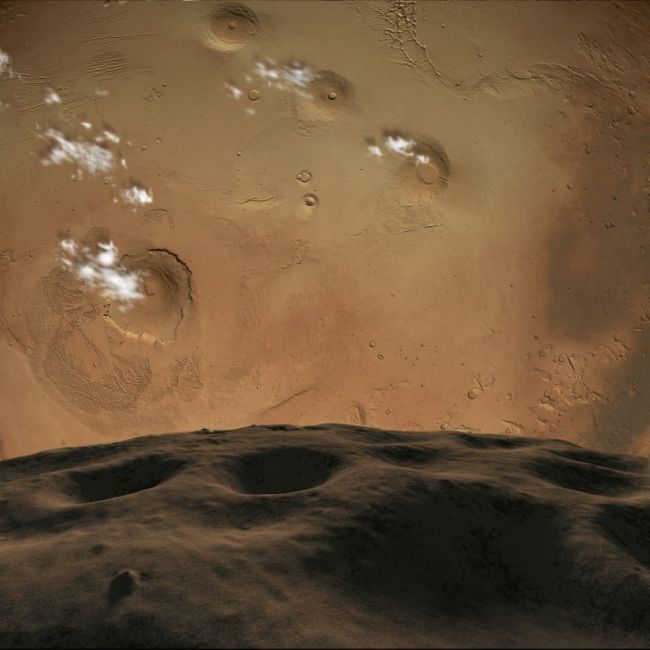 Local terraforming of Mars. Part two. Why Mars? - My, Mars, The colony, Terraforming, Phobos, Space travel, Longpost, GIF