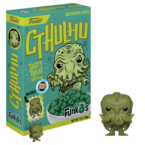 Funko анонсировали собственные хлопья - Funko, Хлопья, Ктулху, Битлджус, Пеннивайз, Бэтмен, Cuphead, Batman, Длиннопост