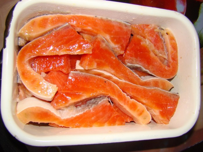 salted trout - Food, Recipe, Cooking, A fish, Salted fish, Trout, Longpost