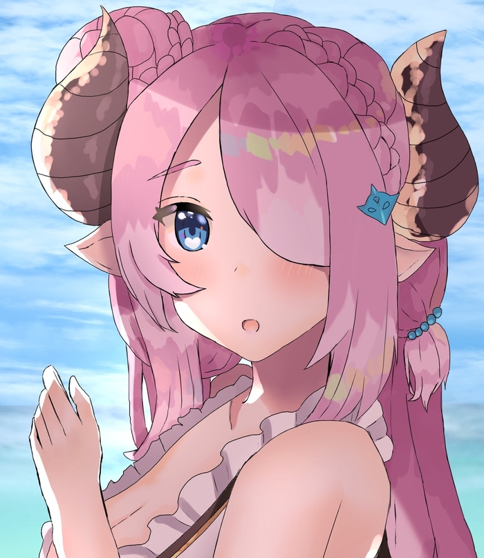 Anime Art - Anime, Anime art, Granblue fantasy, Narmaya, Granblue, Longpost