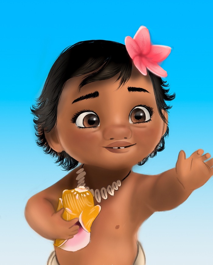 Малышка Моана