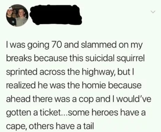 Bro - Brother, Homie, Squirrel, A case from one's life, Motorists, Police, Translation, 9GAG, Life stories