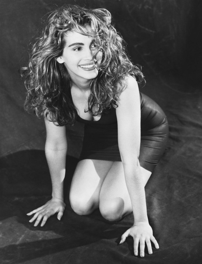 Julia Roberts - Julia Roberts, The photo, Black and white photo