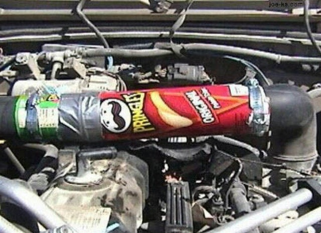 Pringles are not only chips, but also a collective farm pipe - Pringles, Nipple, Crisps, Car, Handmade