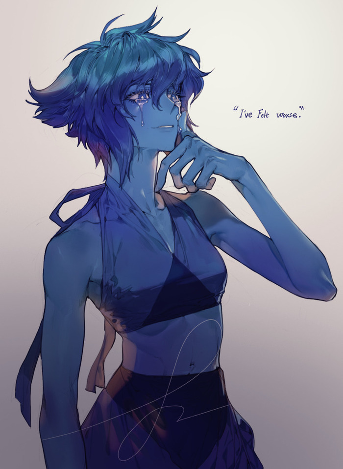 "  " Steven Universe, Lapis Lazuli