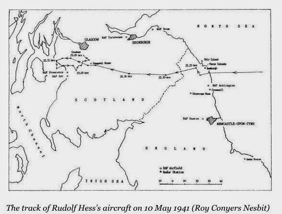 Миссия Гесса или эффектный перелёт без достигнутого эффекта. - История, Длиннопост, Вторая мировая война, Германия, Рудольф Гесс