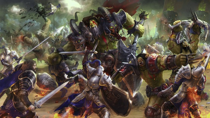 Шикарный арт по фильму Warcraft!