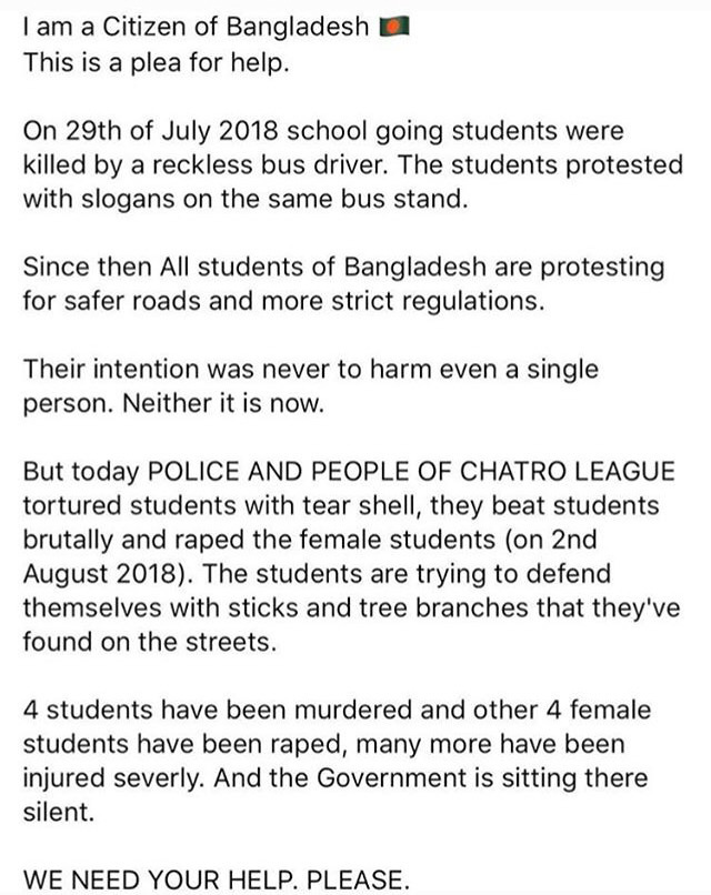 Violent protests by teens in Bangladesh over road safety following fatal crash - The photo, Bangladesh, Protest, Children, news, Beating, Road accident, Video, Longpost