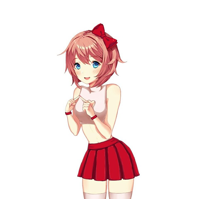 Сайори - Визуальная новелла, Аниме, Sayori, Doki Doki Literature Club