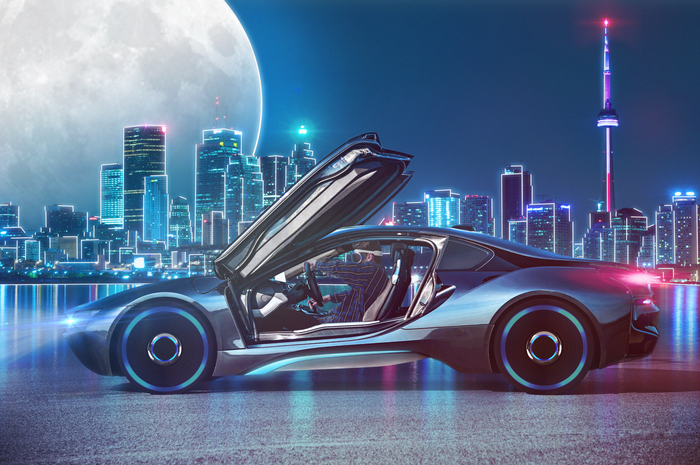 Cyberpunk , Photoshop, BMW, ,   -   