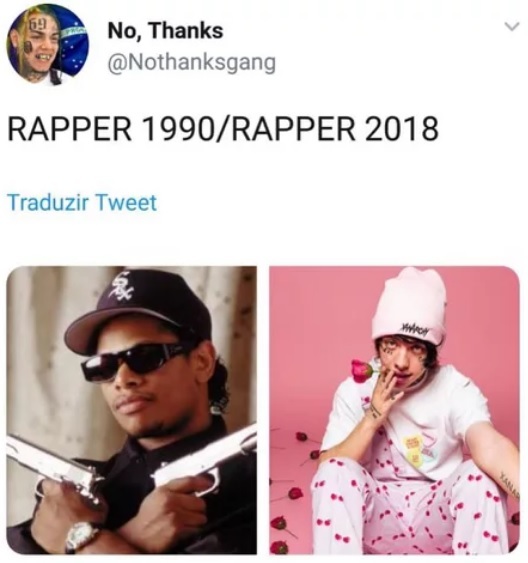 No Comments - Comparison, Rap, Then and now, 9GAG, It Was-It Was