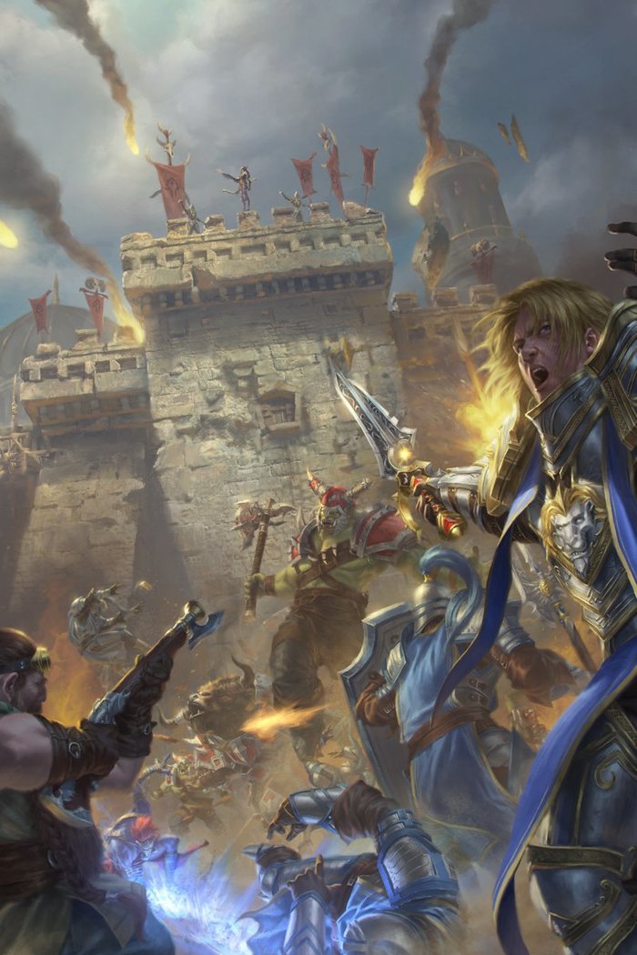 Battle for Lordaeron - Art, Games, Computer games, Lordaeron, Warcraft, World of warcraft, Battle for Azeroth