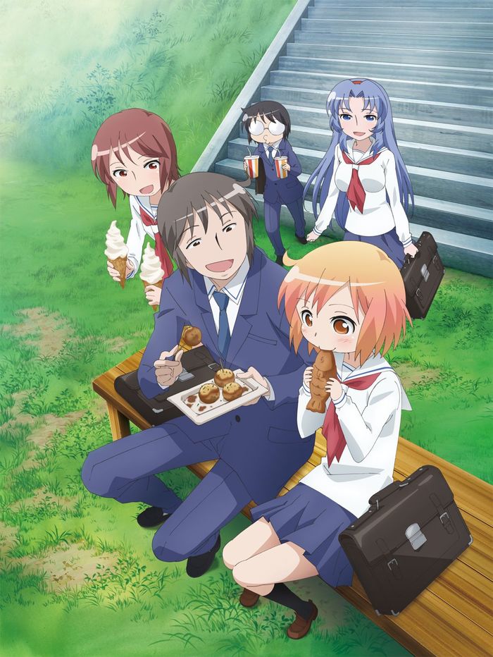 Немного артов с персонажами Kotoura-san - Kotoura-San, Котоура, Аниме, Anime Art, Haruka Kotoura, Yuriko Mifune, Hiyori Moritani, Kumiko Kotoura, Длиннопост