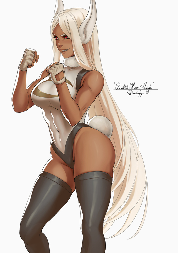 Rabbit Hero Miruko Art - Арт, Anime Art, Аниме, Dandonfuga, Boku no Hero Academia, Miruko