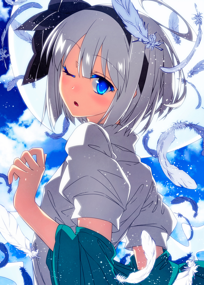 Youmu Konpaku (Touhou) - Anime, Anime art, Touhou, Konpaku Youmu